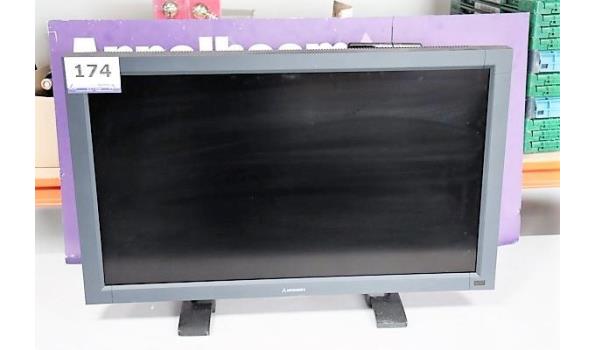 flatscreen monitor MITSUBISHI LDT371V, werking niet gekend, zonder afstandsbediening